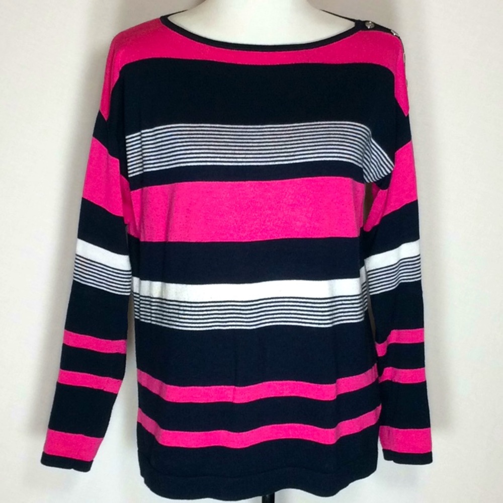 CHAPS Striped Sweater